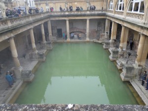 Roman Baths in Bath, England